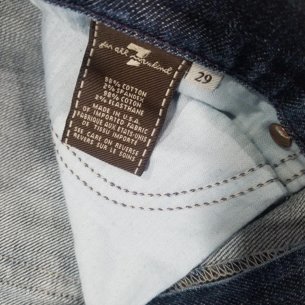 7 for all mankind Roxanne jeans size 29 - Picture 5 of 5